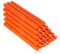 NKlaus 25x orange Bienenwachs 12cm rußfrei Tafelkerzen farbige Osterkerzen Ritualkerze Hochzeitskerzen Tropfkerzen 36344