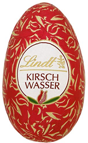 Lindt Kirschwasser Eier Ostern Alkohol Zartbitter Schokolade 600 gr. Beutel