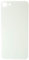 For iPhone 8 Plain Glass Back Replacement in White