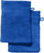 REDBEST Waschhandschuh 2er-Pack Chicago Royalblau Größe 15x21 cm - saugstark, strapazierfähig, ideal für Reisen, Sport (weitere Farben)