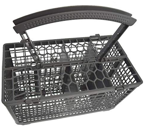 Ufixt Universal Dishwasher Cutlery Basket with Re-enforced Handle and Lid Fits Candy, Cannon, Creda, Distripart, Donora, Electra, Electrolux, Faure, Firenzi, Gda, Haier, Hoover, Hotpoint, Howden