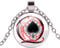 Poker Spades Q Queen Necklace Spades Q Heart Club Statement Necklace for Women Men Personality Jewelry