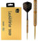 CUESOUL Draft Bier 23g Stahlspitze 90% Tungsten Dart Set mit Ölfarbe Finish und vereinheitlichenden ROST Flights