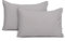 Imperial Rooms Pillow Cases 2 Pack Brushed Microfibre Pillow Covers (Grey, Pillow Cases 2 Pack)