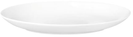 Seltmann 001.764211 Porzellan Teller, Oval, 24cm Length, 14.5cm Width