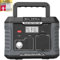 BALDERIA Outdoor Power Cube 500W | Tragbare Powerstation 400Wh | Mobiler Stromspeicher mit Steckdose 230V, AC USB, Flashlight, LED, Wireless Charger & LCD-Display | Strom für Camping, Notfall & Boot