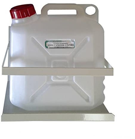 Kanister 5 l Kondensation für externe Einheiten Klimaanlagen. Komplett mit Wandhalterung