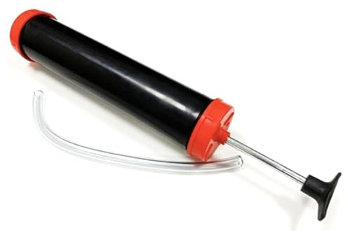 Dunnet Tools Oil Suction Gun 500cc | Vacuum Liquid Transfer Syringe Pump Extractor for Car, Van, Motorbike | Professional Oil Extractor Tool with Hand Pump for Engine Oil, Coolant, Brake Fluid, Diesel