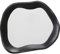 Kare Design Wandspiegel Dynamic, schwarzer Rahmen, Spiegel, Wandmontage horizontal, 34x40,3x6,8 cm (H/B/T), Schwarz