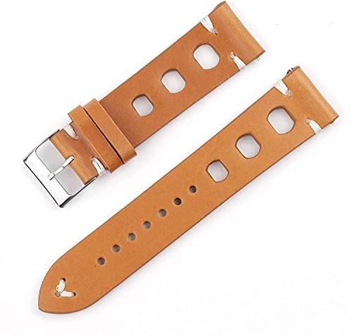 ZEDARO Handgefertigtes Vintage-Lederband Uhrenzubehör Armband 18mm20mm 22mm 24mm