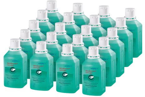 Desderman® care gel, Handdesinfekion, von Schülke, 20x 500ml