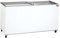 MBH – Congelador horizontal profesional con puerta de cristal 491 litros para hostelería. Arcón congelador industrial expositor puertas correderas - MADE IN EUROPE (1548 x 629 x 892 mm / 491 L)