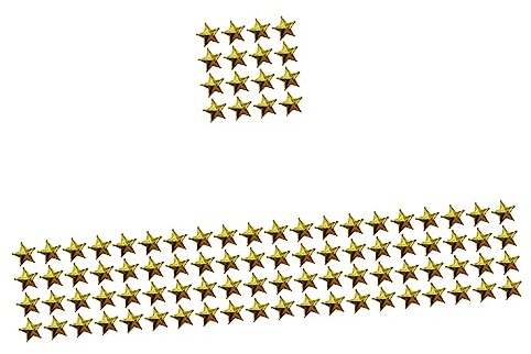ABOOFAN 300 STK Weihnachtsbaumspitze Stern Mini-goldstern-Ornamente Miniatur-weihnachtsbaumstern Urlaub Baumschmuck Hängende Sternverzierung Capiz Stern Baumkrone Pappbecher Fee Plastik