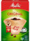 Melitta Filtre à Café 102 Brun FSC - Pack de 80 - Qualité supérieure pour des cafés délicieux - Boissons chaudes de qualité premium - Café filtre de la marque reconnue Mel - Le Lot De 4