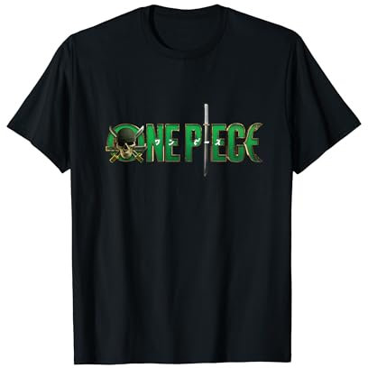 One Piece Graphique Crâne Zoro Anime T-Shirt