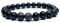 Felicidade Bracelet en Obsidienne oeil céleste Pierres Naturelles Perles de 8mm Pierres Fines et Précieuses Bracelet Unisexe Bijoux Minéraux Cadeau de Protection Anniversaire pour Femme et Homme