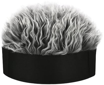 Ieron Strickmütze, Stirnband, neuartige Perücke, Baseballkappe, Hip-Hop, lustige Perücke, Outdoor-Schatten, verstellbare Golfkappe, einzigartige Mütze für Jungen