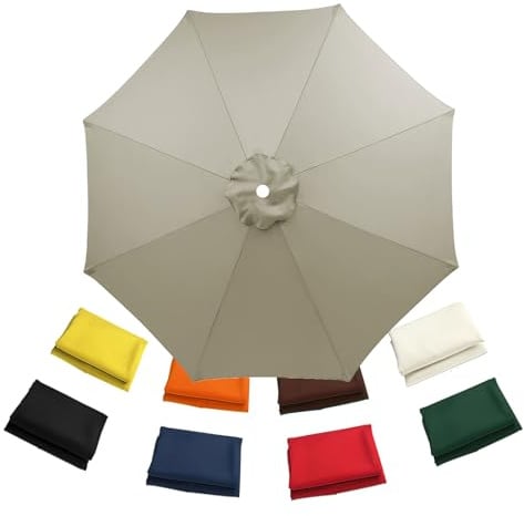 replacement parasol canopy 8 arms 3.5m cantilever parasol canopy replacement