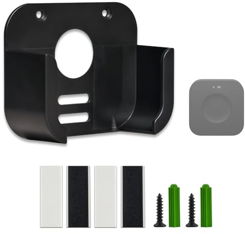 Support mural pour appareil de commande Philips Hue Bridge Pro - Support mural pour commande Smart Home - Support avec fermeture et vis - Montage facile - Pour salon, bureau, zone réseau