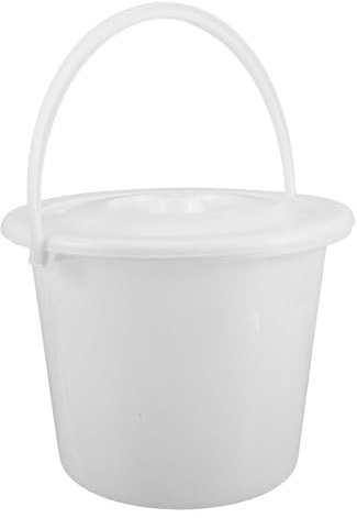 SHYCELOHES Portable 3000ml Plastic Urine Container with Handle, Lid and Scale for Elderly and Seniors, Easy to Clean Bedside Urinal Jug Suitable for Hospital and Home Use