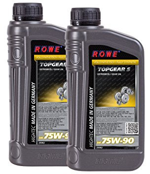 2L 2 Liter ROWE TOPGEAR S SAE 75W-90 Getriebeöl Schaltgetriebeöl API GL-4 GL-5