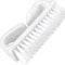 Hygienic Plastic Nail Brush with Strong Bristles & Looped Handles for Scrubbing & Cleaning Hand Foot Manicure Pedicure