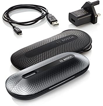 Bosch FreshUp BPR11EEGB Désodorisant portable pour textile avec manchon de protection anti-odeurs pour voyage, maison et entreprise, jusqu'à 60 min d'autonomie - Noir