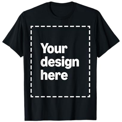 Custom T-Shirt with Your Image for Men, Women and Kids by Modify by Amazon Merch on Demand