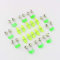 Angelglocken mit Lichtern,plplaaoo 10x LED Nacht Angelrute Bissanzeiger Licht, Angelbissanzeiger, Nachtangelzubehör LED Licht Rutenspitze Fischring Biss Doppelglocken, Bissanzeiger für Angelruten