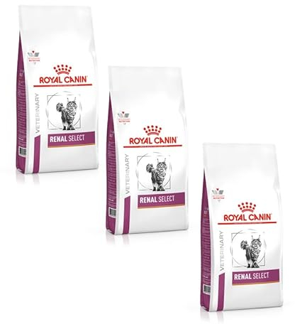 ROYAL CANIN Veterinary Renal Select | 3er Pack | 3 x 400 g | Diät-Alleinfuttermittel für Katzen | Kann zur Unterstützung der Nierenfunktion bei Niereninsuffizienz beitragen