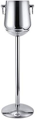 ANSNOW Doppelwandiger, Isolierter Eiskübel, Edelstahl-Eiskübel Mit Stand-Tragegriff, Getränkekühler, Für Hausbar, Grillabende, Picknicks Und Mehr/-/H83Cm