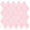 Ist Momoreo Fliesenaufkleber Klebefliesen Rautenförmige Wandfliesen Selbstklebende Fliesen für Küche Bad 30x30 cm, 10 Stück - Rosa