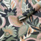 World of Wallpaper Casa Leaf Floral Wallpaper Sage Green/Blush Pink 5902 - Feature Wall Paper for Living Room, Bedroom, Hallway
