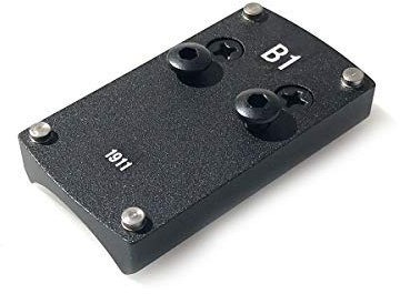 VECTOR OPTICS Adapter Montageplatte für DOCTER Sight C/II/III, Vector Sphinx, Meopta Meosight, auf Glock, M1911, Springfield XD, HK USP, Smith & Wesson MP, SIG P226, Beretta 92 (M1911)