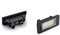 2pcs Car License Plate Light for B MW 1 3 5 X Series Error Free 3W 24 Led White Rear License Tag Lights Rear Number Plate Lamp Direct Replacement X5 X6 M3 E39 E60 E70 E71 E82 E90 E92