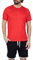 Mivaro Herren Funktions T-Shirt Größe: XXL - atmungsaktives, schnelltrocknendes Sport T-Shirt für Herren - perfekt für Fitness, Workout, Cardio, Training oder Outdoor-Aktivitäten - Farbe: Rot