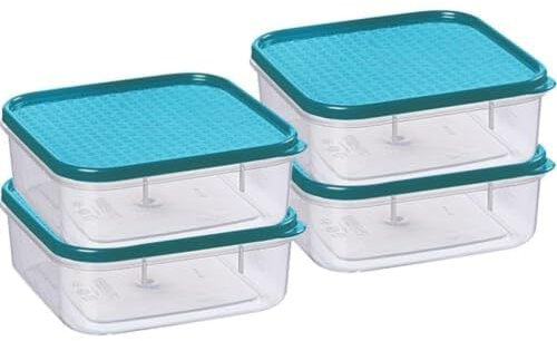 Morrisons Set of 4 Nested Containers, 500 ml