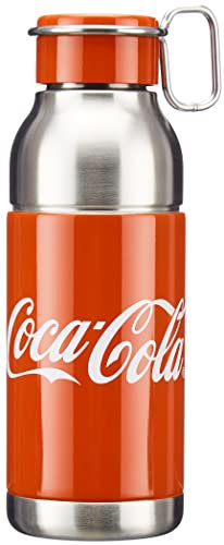 Elite Borraccia Mia – 650ml – Edizione Coca-Cola Rosso & Argento – Borraccia Ciclismo Leggera Senza BPA