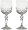 Dorchester - Fully Cut Wine Goblets - Wine Glasses Set - Red & White Wine Glasses - Made in Czech Republic - Set of 2