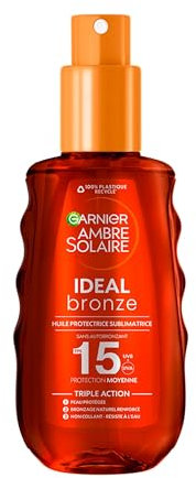 Garnier Ambre Solaire Ideal Bronze Sublimation Schutzöl Bräune Sublimation Schutzöl FPS15