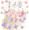 Ballerina-Kuchenaufsatz, Doyomtoy Ballerina Tortendeko Dekoration,Schmetterlings Geburtstagstorten-Dekoration, Happy Birthday Tortendeko-Fee Schmetterling