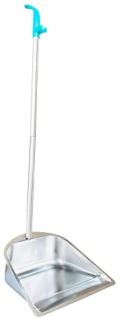 Kehrschaufel mit langem Griff für Zuhause, 85.1 cm, Premium-Qualität, robuster Edelstahl-Kehrschaufel, elegantes Stand-up-Design, stabile Kehrschaufeln für Zuhause, Lobby, Büro, nur Kehrschaufel