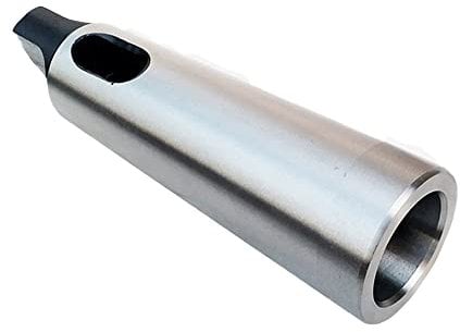 Morse Taper Adapter Holder, MT3 to MT1 Taper Reducing Adapter Drill Sleeve for Milling Lathe, Drilling Machines and Boring Lathe