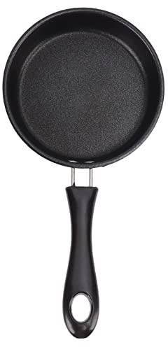 Fdit Pfanne Bratpfanne Omelett Kleine Pfanne Home Weniger Rauch Steak Bratpfanne Antihaft Flachboden Induktionsherd Pfanne für Home Restaurant (12 cm)