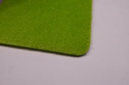 12,90 Euro/m² Teppich Meterware Autoteppich feiner dünner Velourstoff Vließ grün