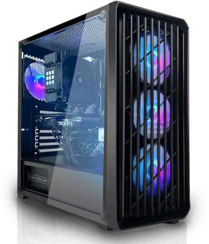 SYSTEMTREFF Gaming PC Intel Core i9-13900K 8x5.8GHz | Nvidia RTX 5060 Ti 8GB DX12 | 1TB M.2 NVMe | 32GB DDR5 RAM | Windows 11 | WLAN Desktop Computer Rechner für Gamer, Zocker & Streamer