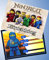 VSW 12 Einladungskarten & 12 Umschläge für Geburtstag Partys und Kindergeburtstag Ninja Nr. 95