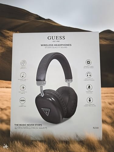 Auriculares inalámbricos Guess de calidad de estudio
