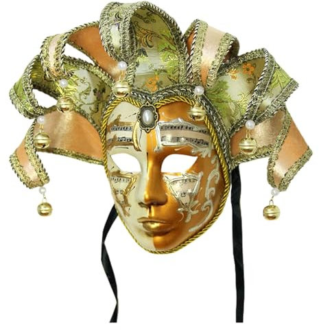 Nlaayong Masken Kostüm,Venezianische Maske Gesichtsmaske Damen Karneval Ballmaske Maskerade Wand-Deko