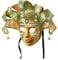 Nlaayong Masken Kostüm,Venezianische Maske Gesichtsmaske Damen Karneval Ballmaske Maskerade Wand-Deko